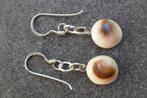 Zilveren oorhangers met Shiva Eye, Hangers, Verzenden, Nieuw, Zilver