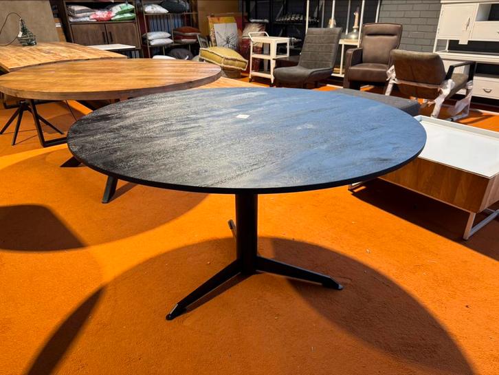 Eettafel  donny 130x130cm  30% korting #zondag open!!, Huis en Inrichting, Tafels | Eettafels, Nieuw, 200 cm of meer, Vijf personen of meer