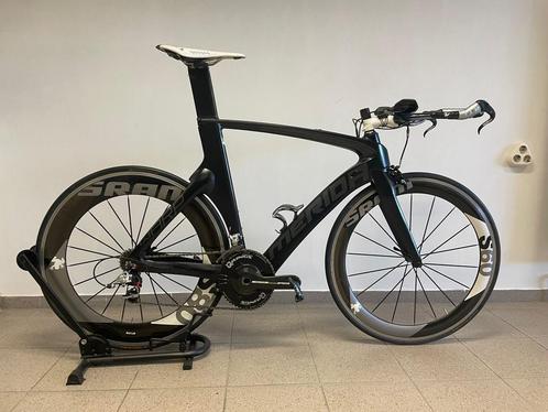 Merida Tijdritfiets/ Triathlonfiets, Fietsen en Brommers, Fietsen | Racefietsen, Zo goed als nieuw, Overige merken, Meer dan 20 versnellingen