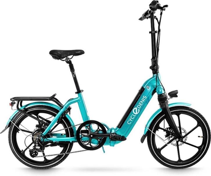 Luxe Elektrische vouwfiets, Fietsen en Brommers, Elektrische fietsen, Zo goed als nieuw, Overige merken, 59 cm of meer, 30 tot 50 km per accu