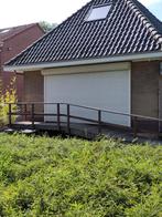 2 Elektrische Rolluiken - Wit, Doe-het-zelf en Verbouw, Rolluiken, Ophalen, Gebruikt, 200 cm of meer, Wit