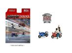 Moto Mania Figure set including 2 1/64 bikes, Ophalen of Verzenden, Nieuw, Motor