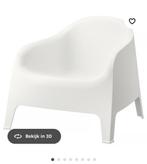 IKEA SKARPÖ Fauteuil, buiten, wit, Ophalen of Verzenden, Zo goed als nieuw, Kunststof