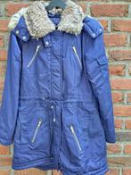 Laura Scott, mooie blauwe winter jas maat 36, Blauw, Ophalen of Verzenden, Zo goed als nieuw, Maat 36 (S)