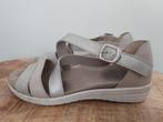 Sch35 - Zilverkleurige Aco Portugal sandalen maat 39 (1), Kleding | Dames, Schoenen, Gedragen, Ophalen of Verzenden