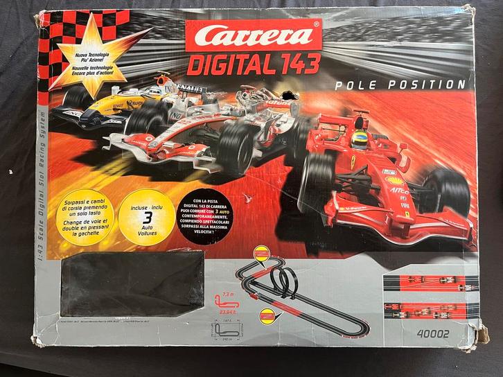 Carrera Digital 143 Racebaan - Compleet & Werkend, Kinderen en Baby's, Speelgoed | Racebanen, Gebruikt, Racebaan, Elektrisch, Carrera