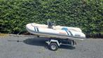 RIB SUZUMAR opknapper met trailer, Watersport en Boten, Ophalen, Zo goed als nieuw, 3 tot 6 meter, Buitenboordmotor