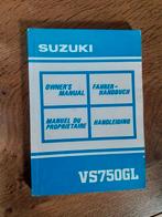 Suzuki VS750 GL handleiding , 1990, Motoren, Handleidingen en Instructieboekjes, Ophalen of Verzenden, Suzuki
