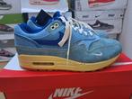 Nike Air Max 1 Dirty Denim EU 42, Blauw, Nike, Nieuw, Ophalen of Verzenden