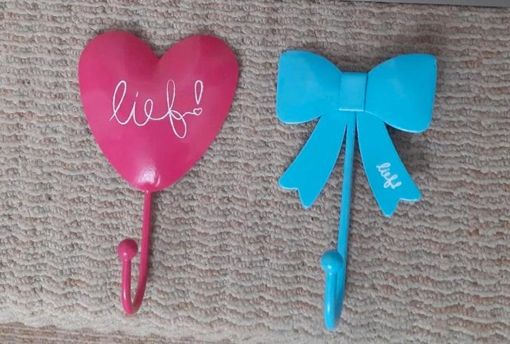 2 kapstokhaakjes van het merk Lief., Kinderen en Baby's, Kinderkamer | Inrichting en Decoratie, Zo goed als nieuw, Wanddecoratie