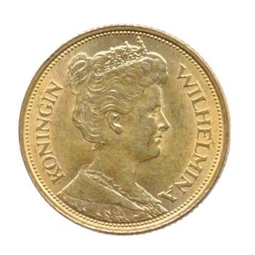 Nederland Gouden vijfje 1912 Wilhelmina   beschikbaar voor biedingen