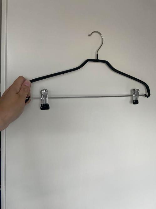 Professionele anti slip kledinghangers met knijpers/klemmen, Kleding | Dames, Kledinghangers, Zo goed als nieuw, Metaal, Volwassenen