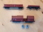 Goederenwagons Fleischmann en Roco, Gelijkstroom, Fleischmann, Wagon, Ophalen of Verzenden