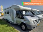 CHAUSSON FLASH 12 QUEENSBED + AIRCO + STUURBEKRACHTIGING, Caravans en Kamperen, Bedrijf, Ford, Half-integraal, Handgeschakeld