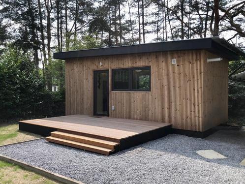 Tiny House te Keiheuvel Balen Belgie, Vakantie, Campings, Recreatiepark, In bos, Airconditioning, Internet, Speeltuin, Tuin, Tv