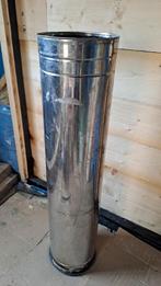 Isoduct kachelpijp 150mm en muurbeugel, Ophalen, Rvs, Minder dan 2 meter, 80 mm of meer