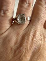 M251/Zilveren Modernist ring FINLAND verstelbaar, Gebruikt, Verzenden, X, Dame