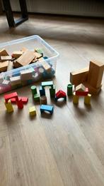 Houte blokken, Kinderen en Baby's, Speelgoed | Houten speelgoed, Ophalen, Gebruikt