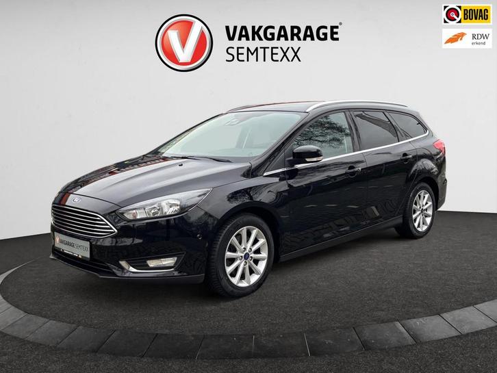 Ford Focus Wagon 1.5 Titanium | Clima | Cruise | Navi | PDC, Auto's, Ford, Bedrijf, Te koop, Focus, ABS, Airbags, Airconditioning