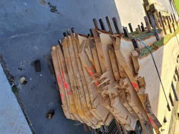 beuken 35mm dik lang 4,60m 2 stammen van ongeveer 1,7m3 beschikbaar voor biedingen