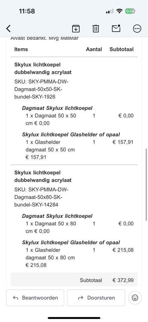 Skylux, Tickets en Kaartjes, Kortingen en Cadeaubonnen, Eén persoon, Overige typen