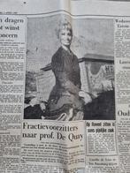 Blonde Sophia Loren heeft zadelpijn na filmen (krant 1959), Ophalen of Verzenden, 1940 tot 1960, Knipsel(s)