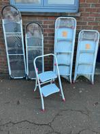 Huishoudtrap - keukentrap - ladder - trapje, Ophalen of Verzenden, Nieuw, Opvouwbaar of Inschuifbaar, Minder dan 2 meter