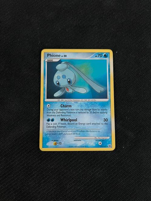 Phione #27, Hobby en Vrije tijd, Verzamelkaartspellen | Pokémon, Zo goed als nieuw, Losse kaart, Ophalen of Verzenden