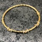18 karaat gouden armband prachtig model italy, Ophalen of Verzenden, Nieuw, Goud