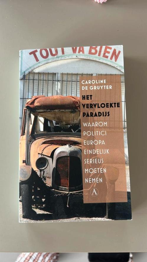 Caroline de Gruyter - Het vervloekte paradijs, Boeken, Taal | Overige Talen, Zo goed als nieuw, Ophalen of Verzenden