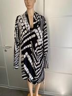 J225 Expresso maat 42/44=L jurkje jurk zwart wit grijs, Kleding | Dames, Expresso, Wit, Maat 42/44 (L), Ophalen of Verzenden