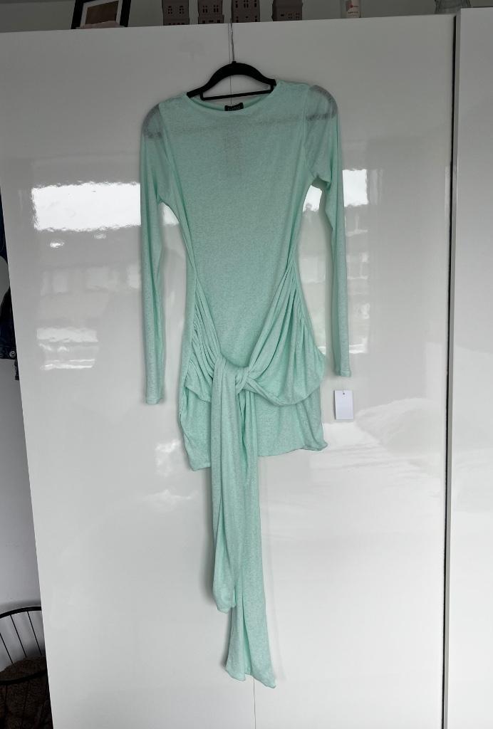 Mint overslag jurkje badachtige stof nieuw  maat 38 boohoo, Kleding | Dames, Jurken, Nieuw, Maat 38/40 (M), Groen, Boven de knie