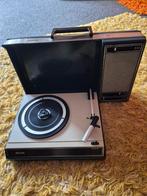 Vintage Philips Platenspeler - Draagbaar, Audio, Tv en Foto, Platenspelers, Ophalen of Verzenden, Gebruikt, Platenspeler, Philips