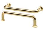 16x hangreep messing /goud, Doe-het-zelf en Verbouw, Hang- en Sluitwerk, Ophalen of Verzenden, Zo goed als nieuw, Koper of Messing