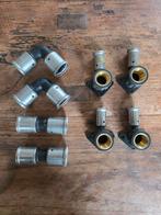 Henco muurplaten en perskoppelingen per stuk, Overige materialen, Overige typen, Nieuw, Minder dan 2 meter