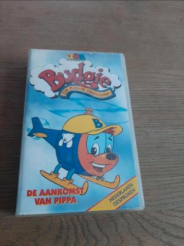 Budgie de kleine helikopter vhs aankomst van Pippa.