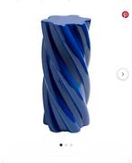 &k amsterdam Pillar Marshmallow Bijzettafel Blauw, Zo goed als nieuw, Overige vormen, Ophalen, 45 tot 60 cm