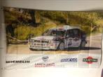 Vlaggen met Lancia delta / ralley /Racing deco garage, Verzamelen, Automerken, Motoren en Formule 1, Ophalen of Verzenden, Zo goed als nieuw