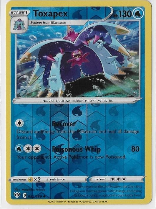 Darkness Ablaze,  Toxapex [reverse] 52/189, Ophalen of Verzenden, Nieuw, Losse kaart