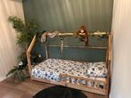 1 persoon bedhuisje 90x200 jungle thema, Kinderen en Baby's, Kinderkamer | Bedden, 85 tot 100 cm, Ophalen of Verzenden, Zo goed als nieuw