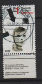 ‹(•¿•)› nl i0559 stedelijk museum tab, Verzenden, Na 1940, Gestempeld