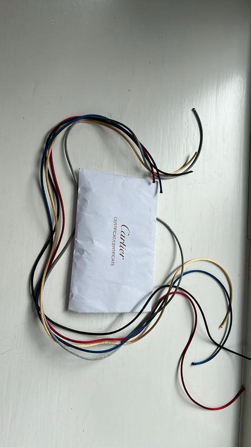 Originele Cartier trinity armband wisselbandjes, Sieraden, Tassen en Uiterlijk, Kettingen, Nieuw, Goud, Ophalen of Verzenden