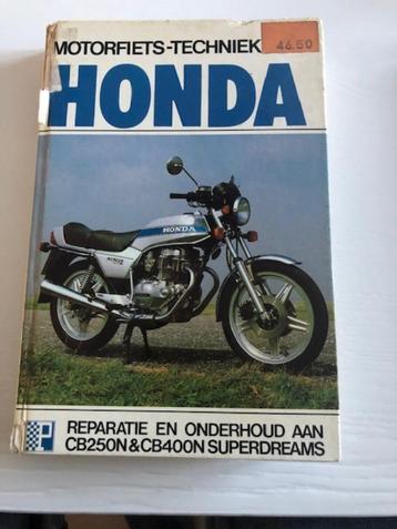 werkplaatshandboek HONDA CB250N CB400N; 12,95 euro beschikbaar voor biedingen