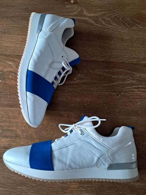 6,5 Gabor sneakers wit leer als nieuw, Kleding | Dames, Schoenen, Zo goed als nieuw, Sneakers of Gympen, Wit, Ophalen of Verzenden