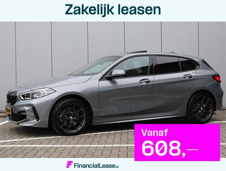 BMW 1 Serie 120i M-sport | Head-up | Leder | Panoramadak | C, Auto's, BMW, Bedrijf, Lease, Financial lease, 1-Serie, ABS, Achteruitrijcamera