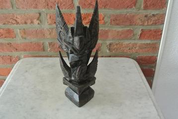  Vintage Uitgestoken Balinees Beeld/Masker beschikbaar voor biedingen