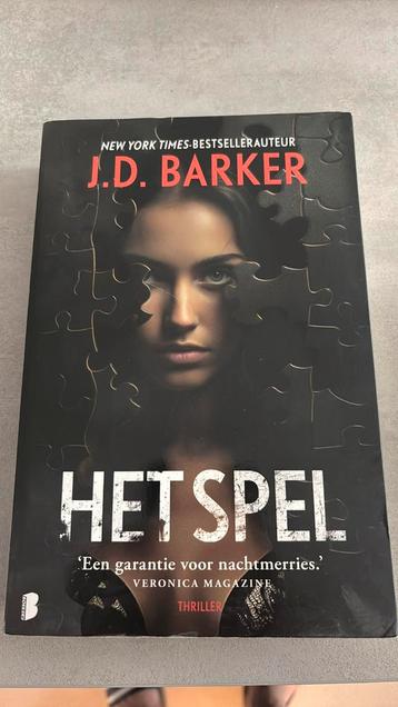 Het Spel - J.D. Barker Thriller beschikbaar voor biedingen