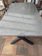 Tuintafel marmer., Ophalen, Zo goed als nieuw, Rechthoekig, Overige materialen