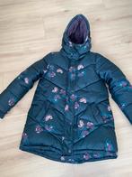 Winterjas Z8 met bloemen. Maat 128/134, Ophalen of Verzenden, Gebruikt, Meisje, Jas