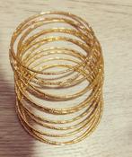 Goud Vergulde Armbanden uit Dubai - Nieuw!, Sieraden, Tassen en Uiterlijk, Ophalen of Verzenden, Nieuw, Goud, Goud